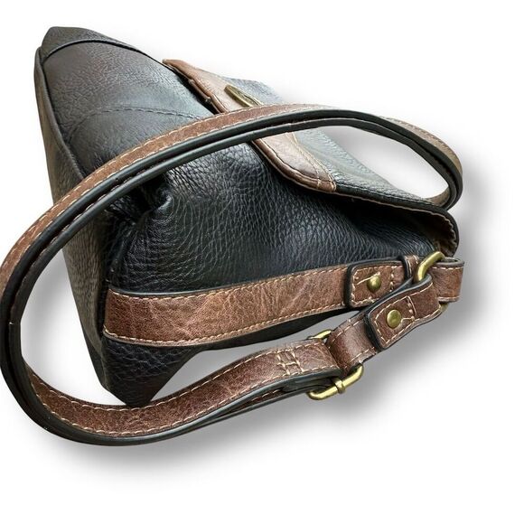 BOC Born Concept Women's Black & Brown Crossbody Bag Adjustable Strap - Picture 7 of 15